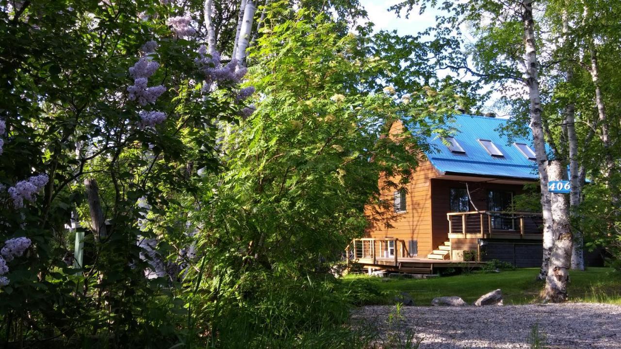 La Nef Bleue Villa Tadoussac Buitenkant foto