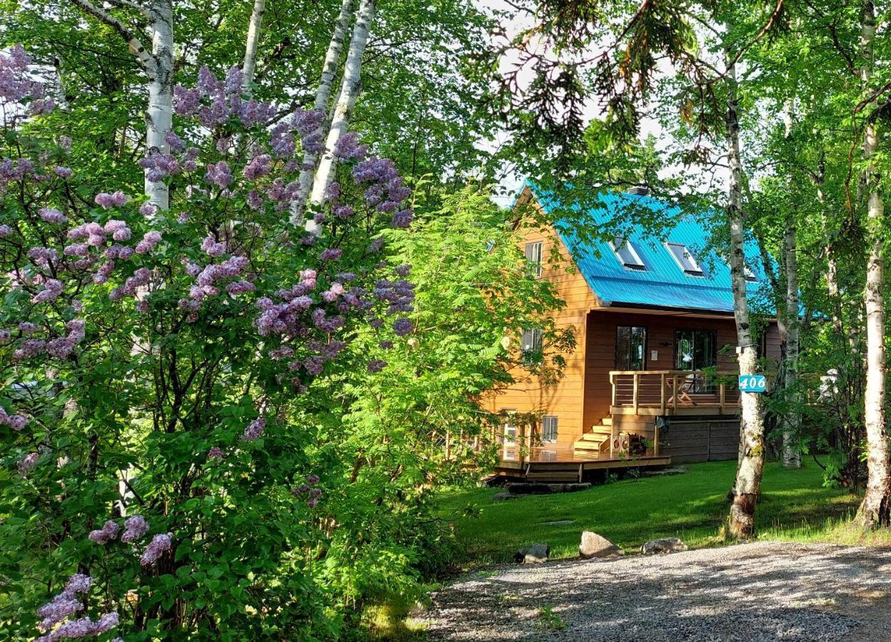 La Nef Bleue Villa Tadoussac Buitenkant foto