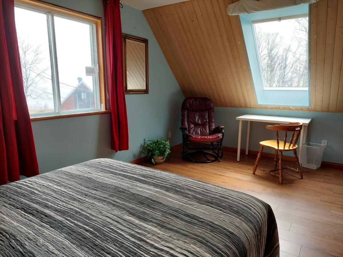 La Nef Bleue Villa Tadoussac Buitenkant foto