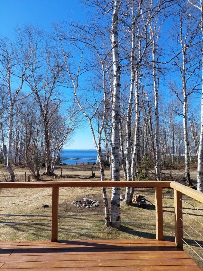 La Nef Bleue Villa Tadoussac Buitenkant foto
