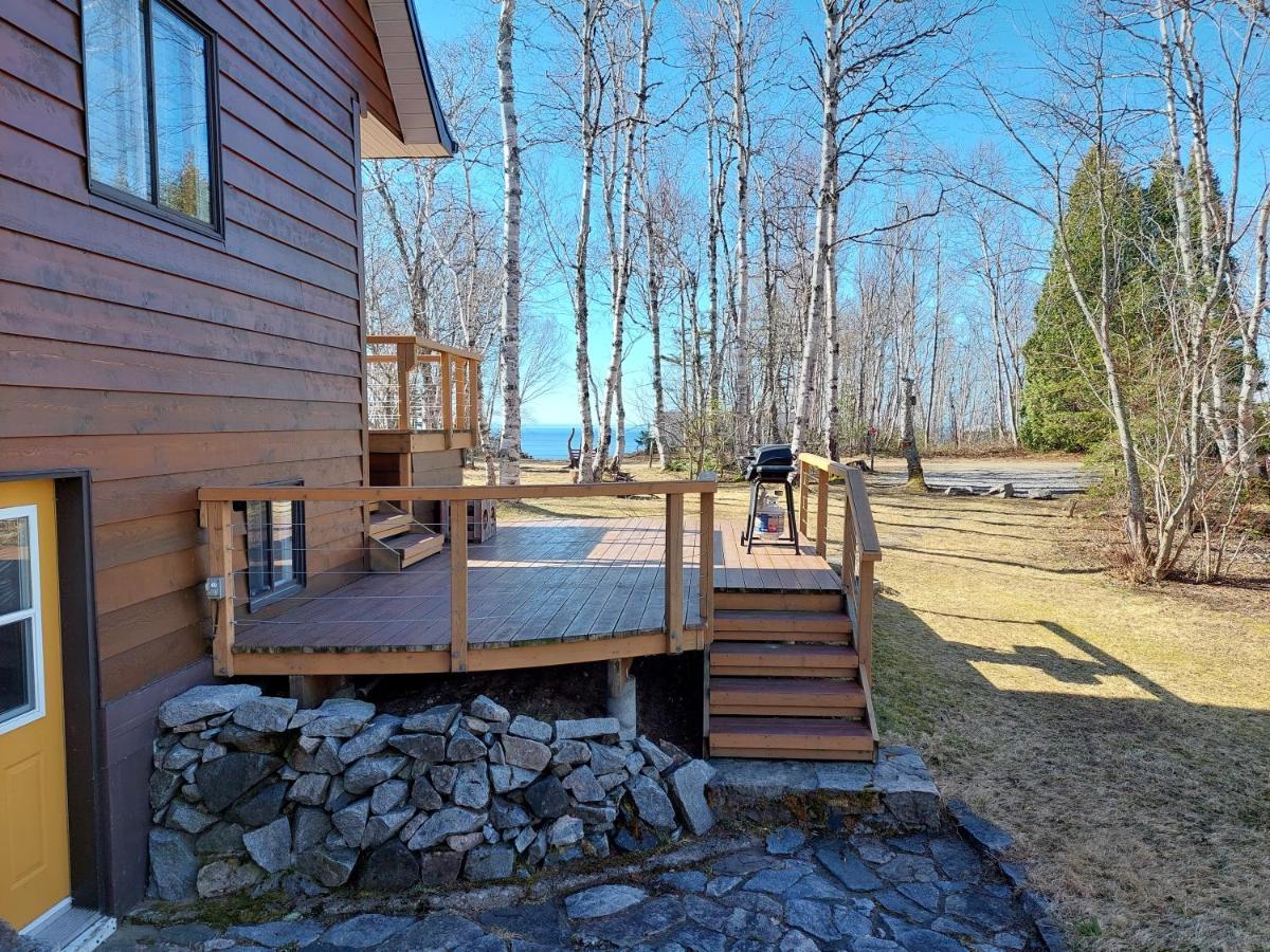 La Nef Bleue Villa Tadoussac Buitenkant foto