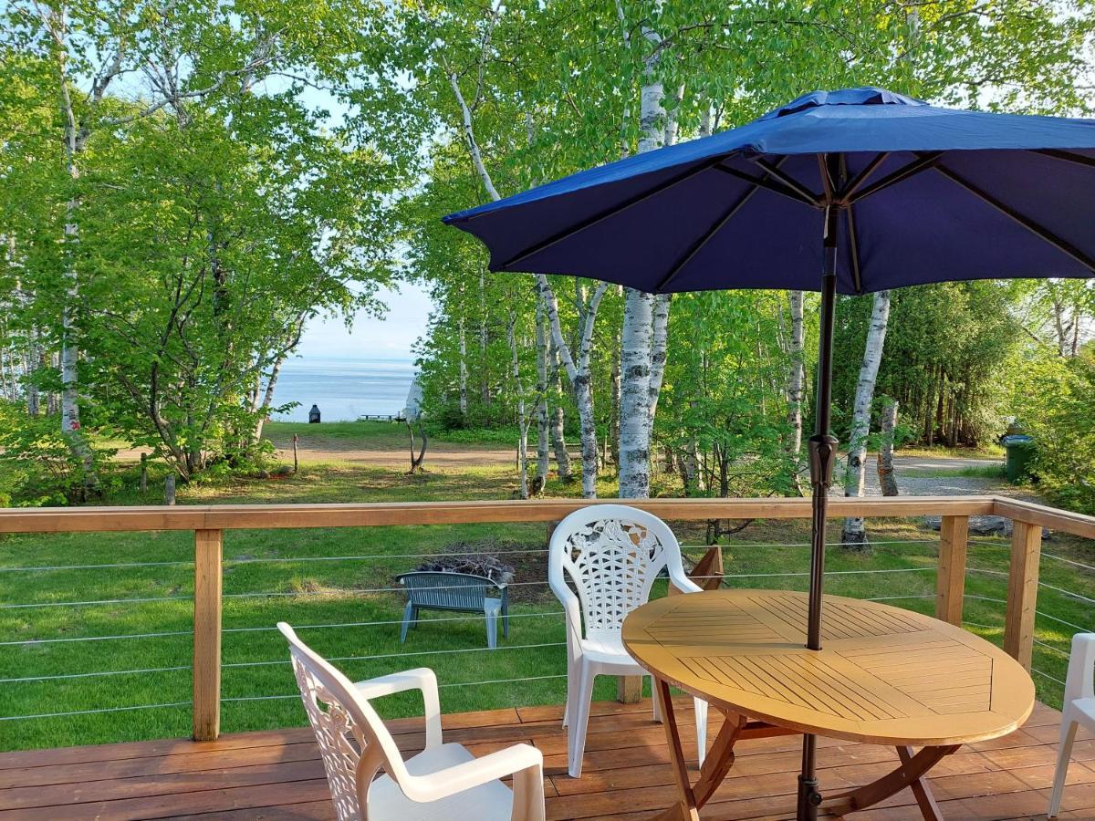 La Nef Bleue Villa Tadoussac Buitenkant foto
