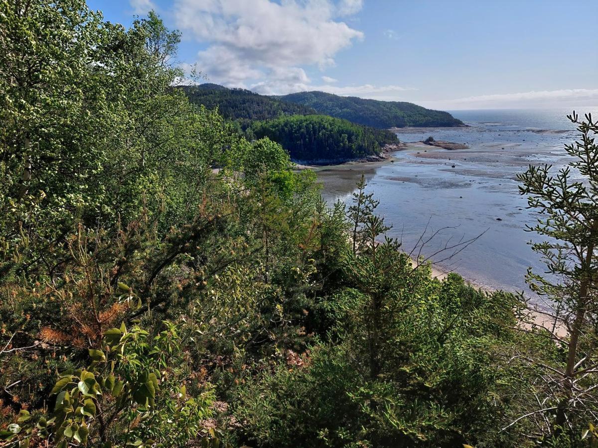 La Nef Bleue Villa Tadoussac Buitenkant foto