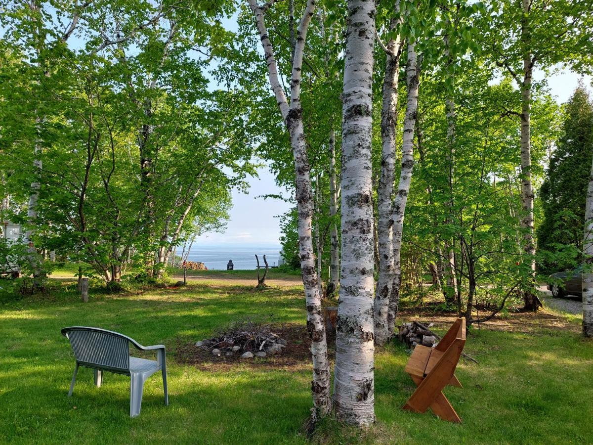 La Nef Bleue Villa Tadoussac Buitenkant foto