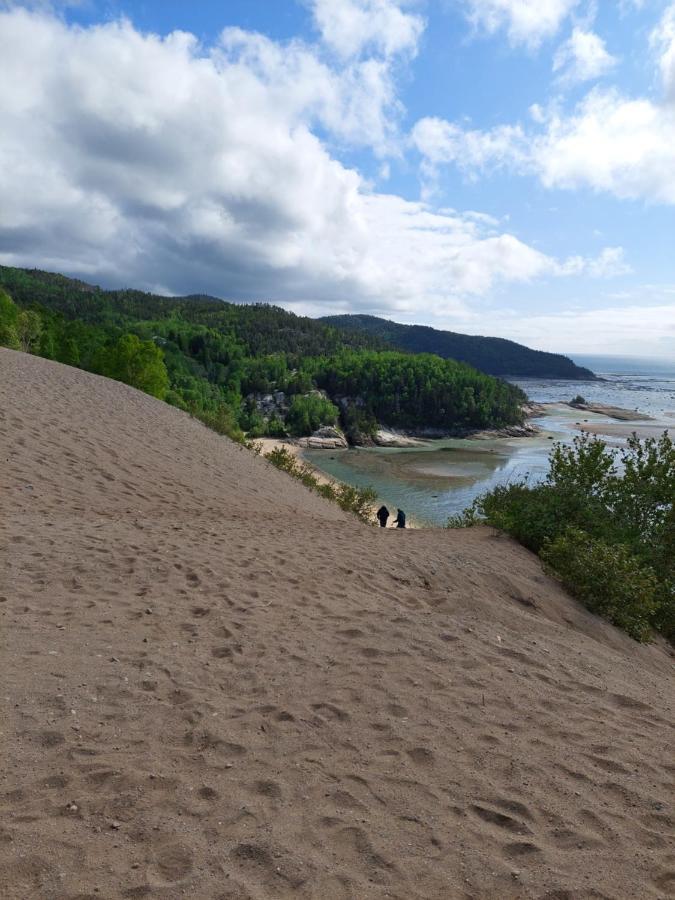 La Nef Bleue Villa Tadoussac Buitenkant foto
