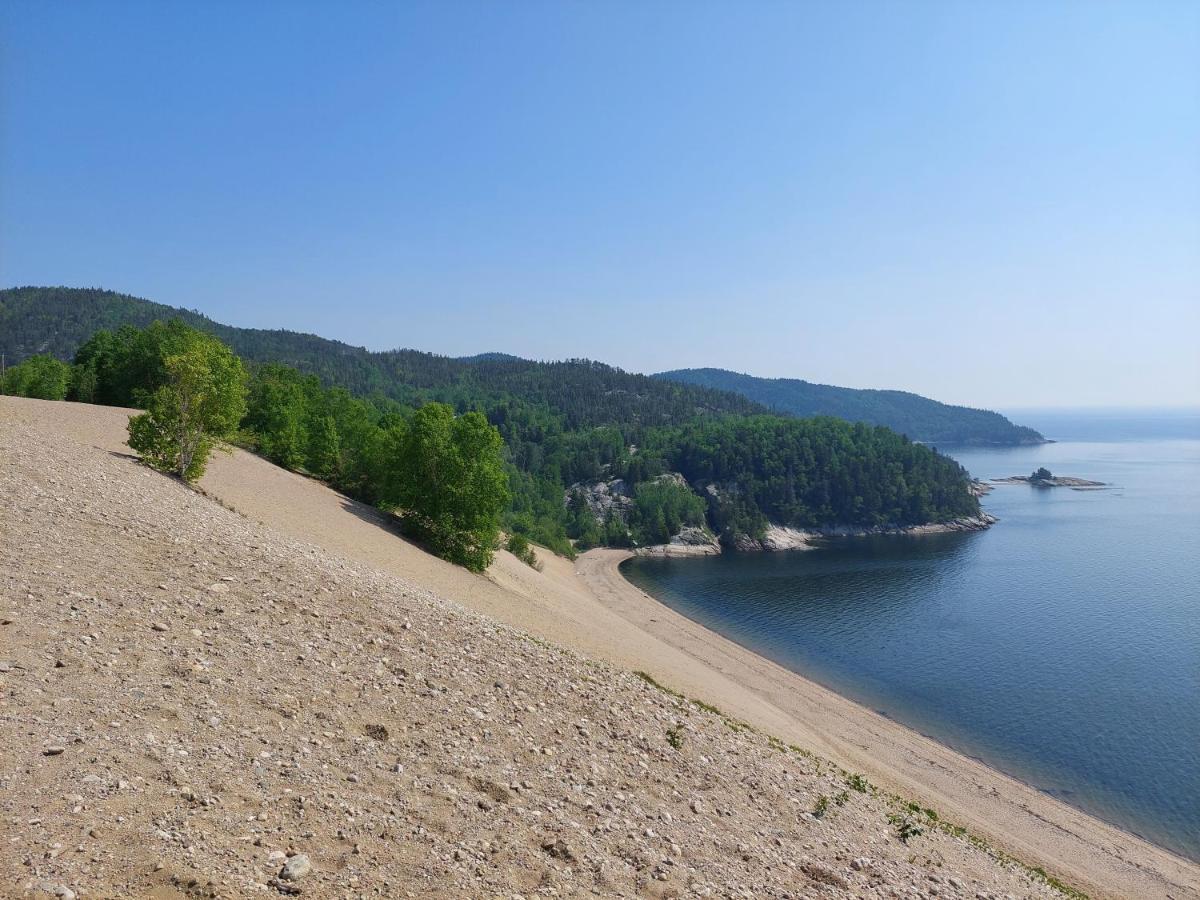 La Nef Bleue Villa Tadoussac Buitenkant foto